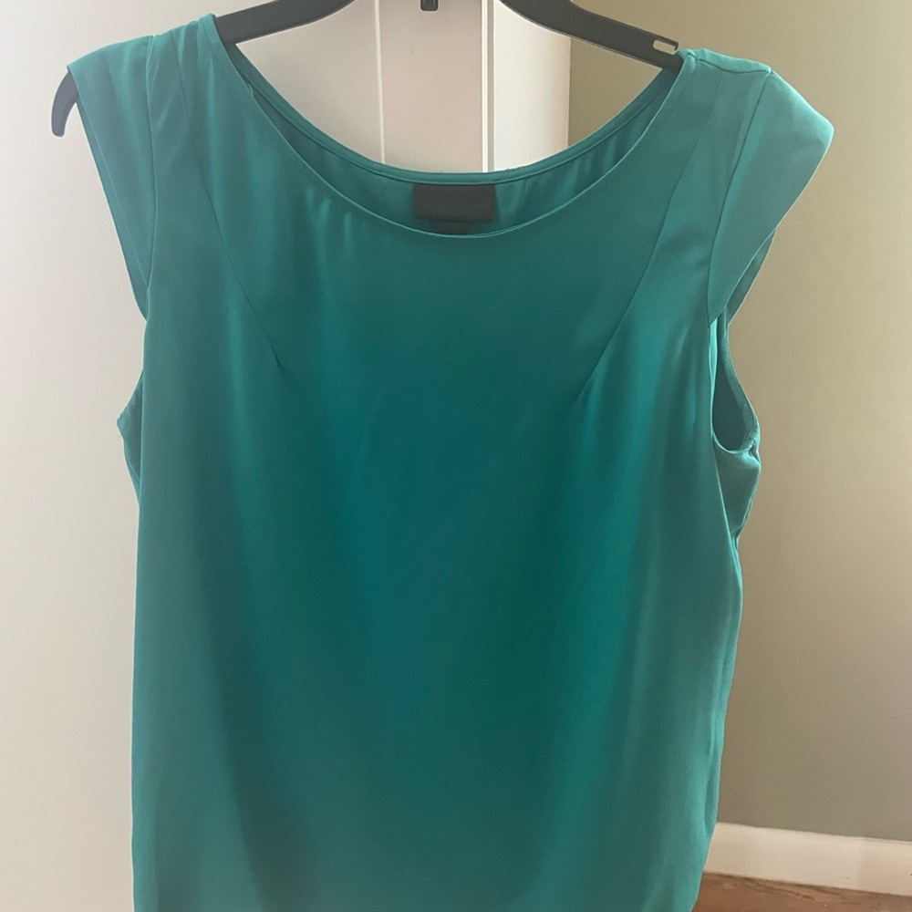 Worthington Women’s Blouse Size L - Teal green